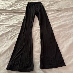 Aerie Black Flared Leggings